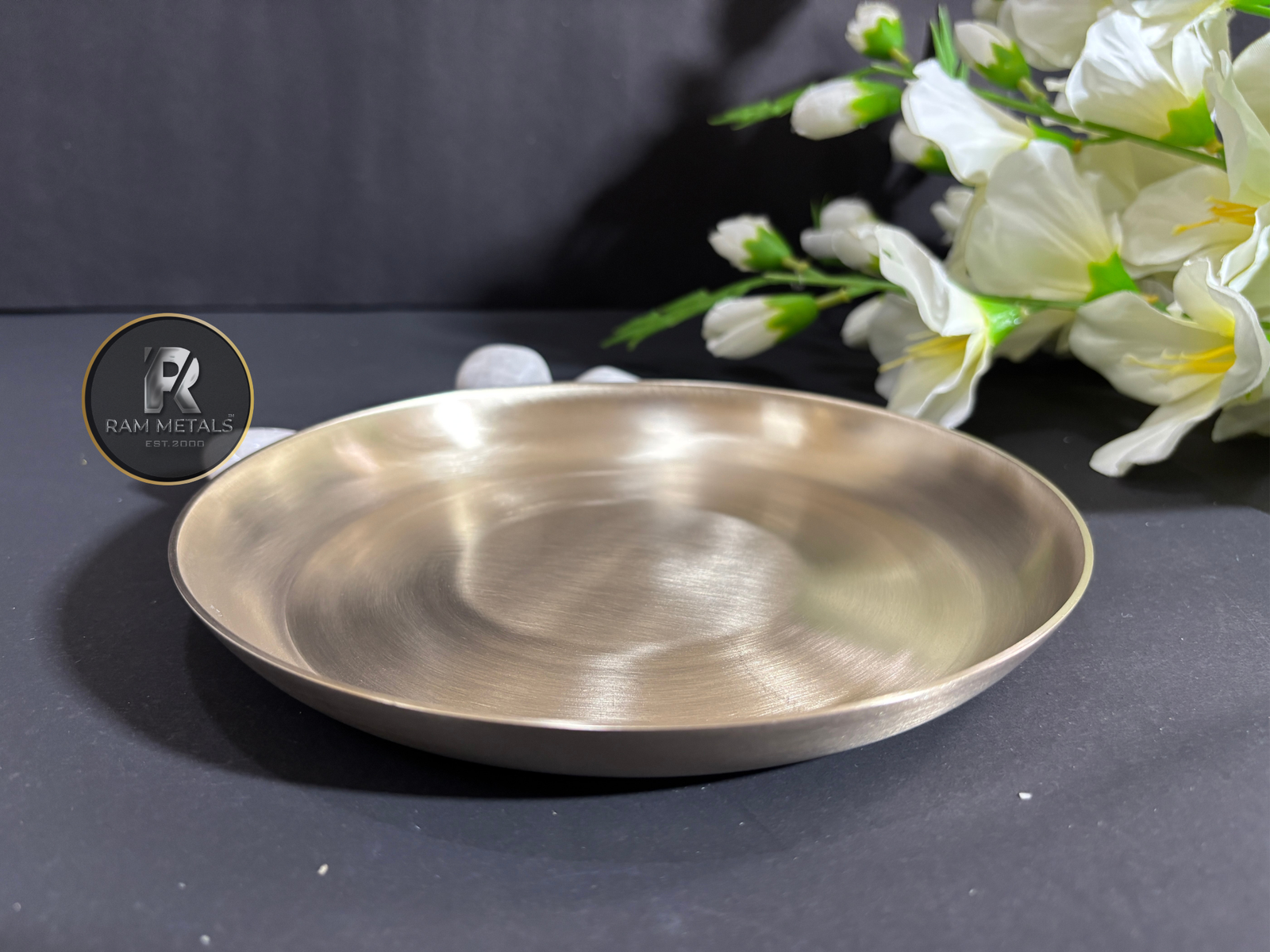 Premium Bronze Thali - Handcrafted Kansa Dinner Thali Manufacturer in India